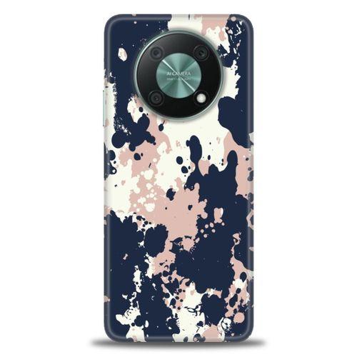 Huawei Nova Y90 Kılıf HD Baskılı Kılıf - Lacivert + Tam Ekran Koruyucu