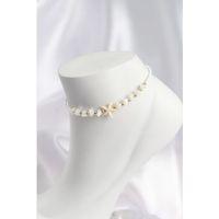 Beyaz Renk Deniz Yıldızı Motifli Halhal