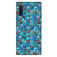 Retro (21) Desen Koruyucu Kapak Renkli Samsung Galaxy Note 10 Kılıf