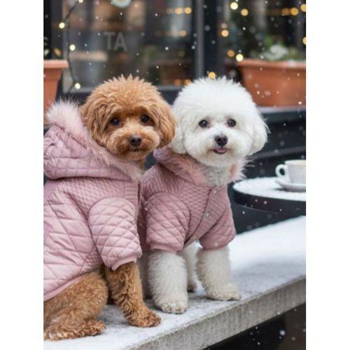 Pinky Pie Pembe Köpek Montu Kışlık Ceket