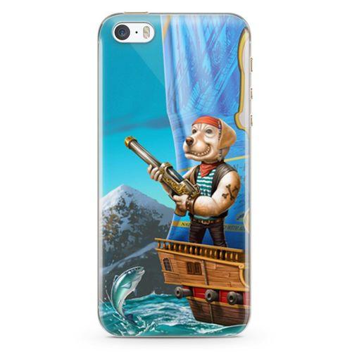 Apple iPhone 5s Kılıf Mafya Köpek Arka Kapak Koruma Desenli Full Koruyucu