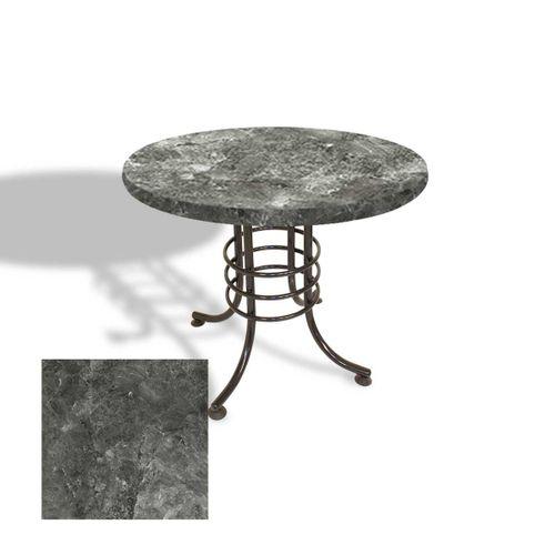 Dockers Buket Mega Laminat Yuvarlak Mutfak Masası Q100 - Lucca