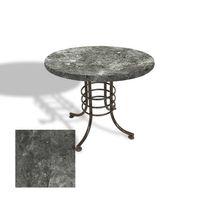 Dockers Buket Mega Laminat Yuvarlak Mutfak Masası Q100 - Lucca