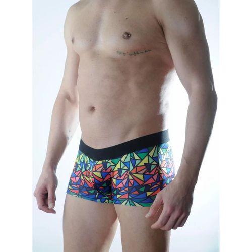 Erkek Renkli Desenli Boxer