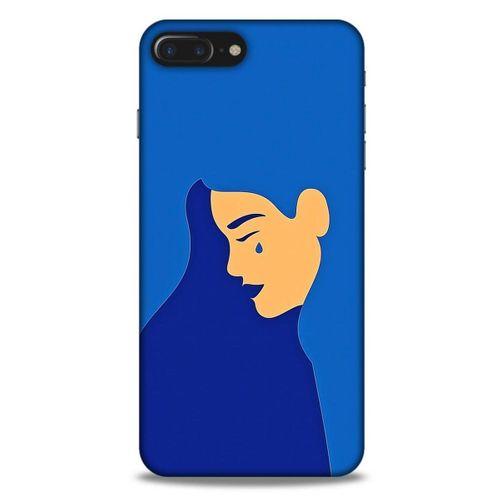 Apple Iphone 7 Plus Kılıf Depresyon (2) Kabı Turuncu Sarı