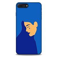 Apple Iphone 7 Plus Kılıf Depresyon (2) Kabı Turuncu Sarı