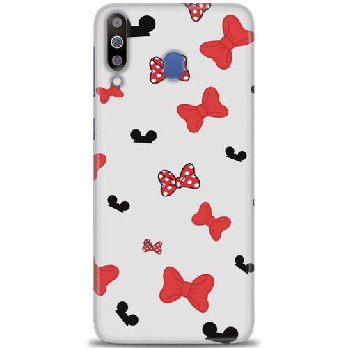 Samsung Galaxy M30 Kılıf HD Baskılı Kılıf - Fiyonklar + Tam Ekran Koruyucu