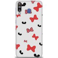 Samsung Galaxy M30 Kılıf HD Baskılı Kılıf - Fiyonklar + Tam Ekran Koruyucu