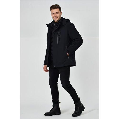 Erkek Kapüşonlu Spor Mont 2 Parça Regular Fit 3361 BGL-ST04901