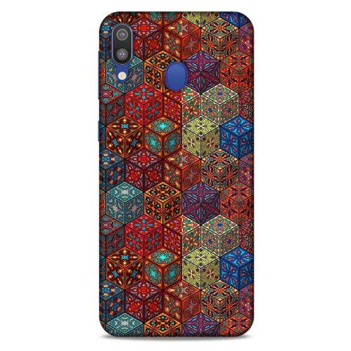 Ethnic Culture (46) Samsung Galaxy M20 Kılıf Silikon Kapak Desenli