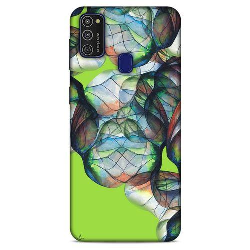 Y.Liva-2021 Özel Seri Yeşillik Samsung Galaxy M21 Kılıf Silikon Kapak