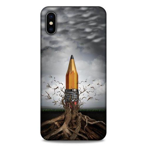 Lopard Apple iPhone XS Max Uyumlu Kılıf Manipülasyon ☻ (50) Shockproof Kılıf Desenli