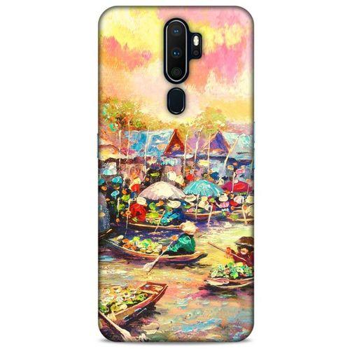 Cityx (16) Oppo A9 2020 Kılıf Silikon Kapak Desenli