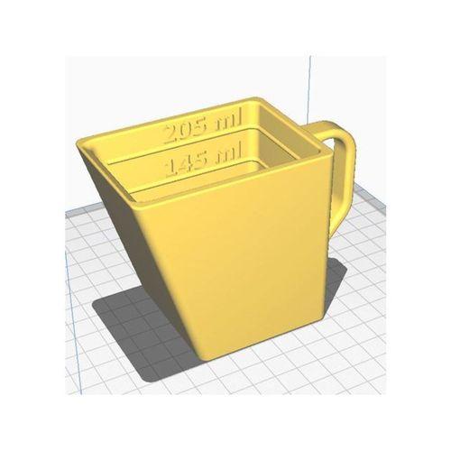 Çamaşır Tozu Sıvı Deterjan Ölçme Kabı 3D Baskı (Bu ürün Sadece Plastik parçadır - Almadan Önce Soru Sorabilirsiniz)