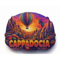 Kapadokya Temalı Silikon Buzdolabı Magneti Model 2