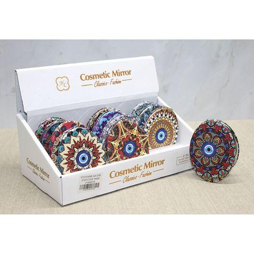 Taşlı El Aynası Oval İnce