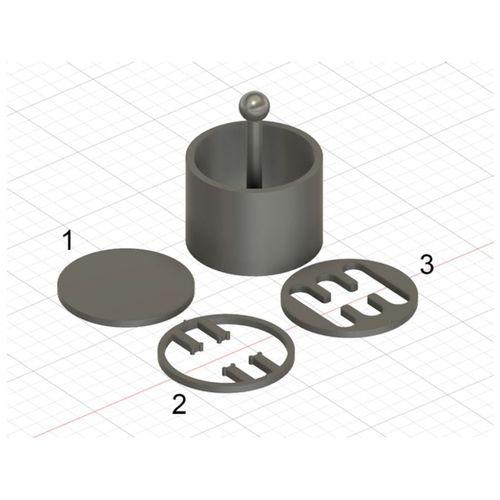 Vites Değiştirici Fidget Anahtarlık Ek Parça Gerektirmez (Bu ürün Sadece Plastik parçadır - Almadan Önce Soru Sorabilirsiniz)