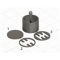 Vites Değiştirici Fidget Anahtarlık Ek Parça Gerektirmez (Bu ürün Sadece Plastik parçadır - Almadan Önce Soru Sorabilirsiniz)