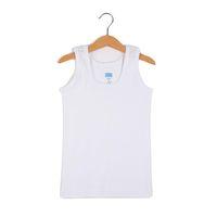 Erkek Çocuk Ribana Saf Pamuk 6 Lı Atlet Berrak-1504