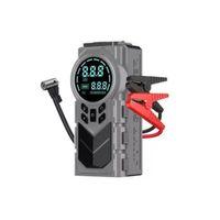 Şarjlı 8.000 Mah Taşınabilir Çanta Araç Akü Şarj Takviyeli Işıklı Hava Kompresörü Powerbankli