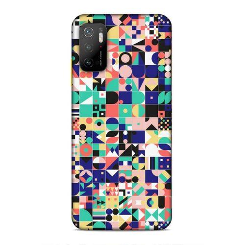 Xiaomi Poco M3 Pro Uyumlu Kılıf Insomnia (40) Fit Silikon Kılıf Minik Kareler