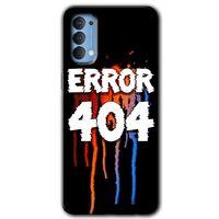 Oppo Reno 4 Kılıf HD Desen Baskılı Arka Kapak - 404 Error