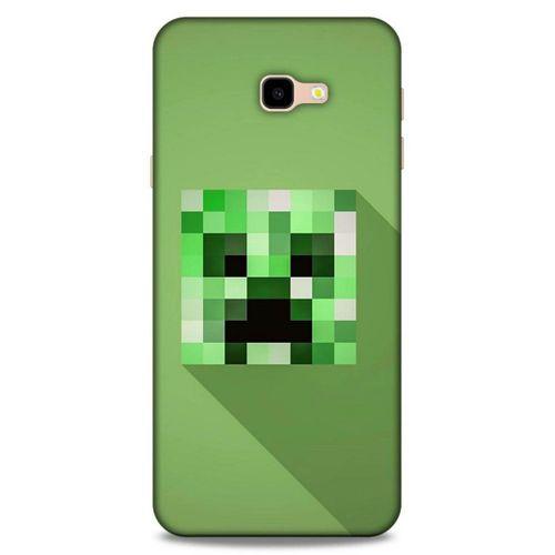 Lopard Samsung Galaxy J4 Plus Uyumlu Kılıf PiXel (36) Glitter Kılıf Creeper