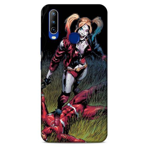 General Mobile GM 10 Uyumlu Kılıf Harley Quinn (40) Fit Silikon Kılıf Leylak