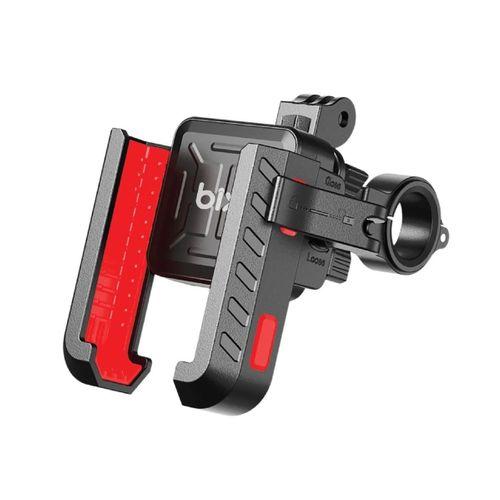 Gidon Bağlantılı 360° Derece Ayarlanabilir 3.5”-7.2” Uyumlu Motosiklet Bisiklet Telefon Tutucu