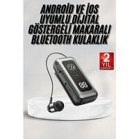 Kablolu Kulak İçi 5.2 Makaralı Titreşimli Bluetooth Kulaklık Hafıza Kart