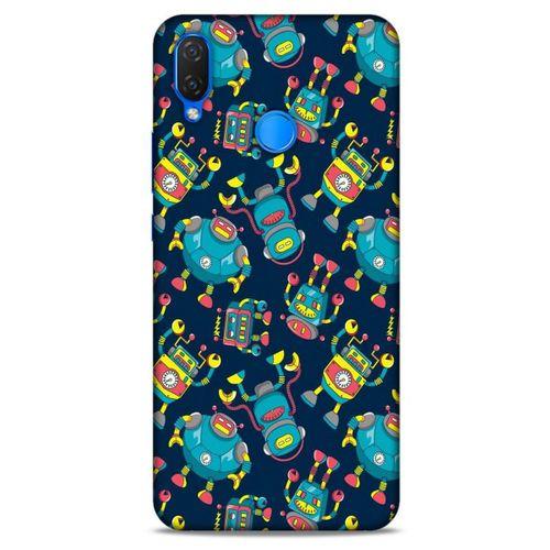 Retro (9) Desen Kılıf Renkli Huawei Psmart 2019 Kılıf