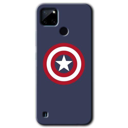 Realme C21 Kılıf HD Desen Baskılı Arka Kapak - Captain!