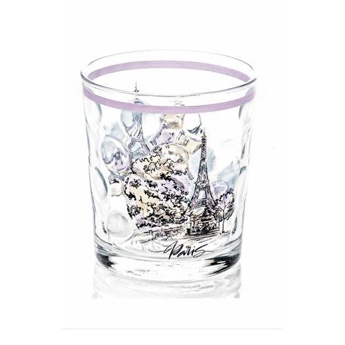Meşrubat Bardağı Paris Desenli 1 Adet Royaleks-SGM08603