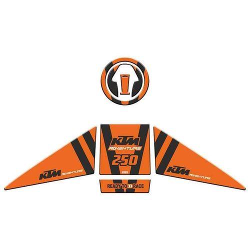 SEVGENT Skm Ktm 250 Adventure 2019 - 2022 Uyumlu Tank Pad Set 004
