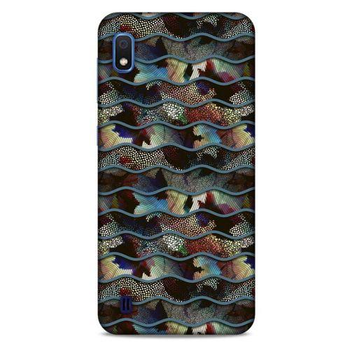 Samsung Galaxy A10 Kılıf Baskılı Özel Seri Taşlı (34) Slim Armor Kılıf
