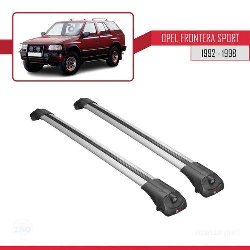 Opel Frontera Sport 1992-1998 Arası ile uyumlu ACE-1 Ara Atkı Tavan Barı GRİ