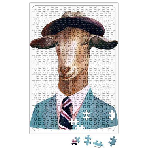 Süslü Keçi Grafiği Puzzle 240 Parça Yapboz
