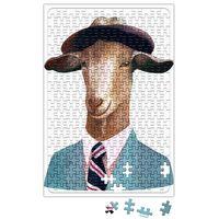 Süslü Keçi Grafiği Puzzle 240 Parça Yapboz