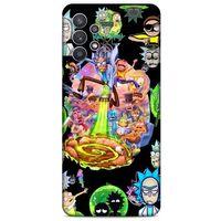 Samsung Galaxy A32 Uyumlu Kılıf Rick And Morty (39) Liquid Crystal Kılıf Shadow Council