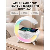 Kablosuz Bluetooth Hoparlör Ve Gece Lambası – Nfc, Fm Radyo, Rgb Işık