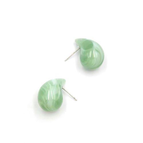 Damla Küpe - Yeşil