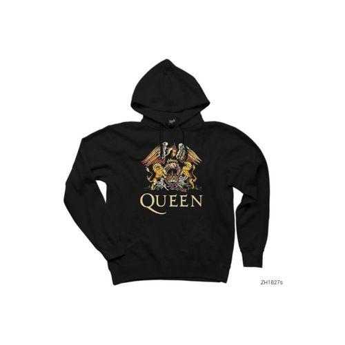 Ultimate Best Of Queen Siyah Kapşonlu Sweatshirt Hoodie