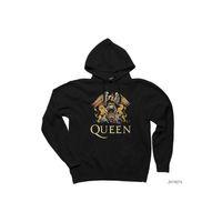 Ultimate Best Of Queen Siyah Kapşonlu Sweatshirt Hoodie