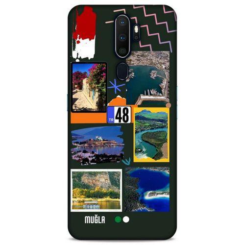 Lopard Oppo A5 2020 Uyumlu Kılıf Şehirli ※ (48) Muğla Bumper Kılıf