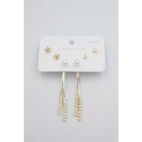 Çoklu Set Küpe - Altın