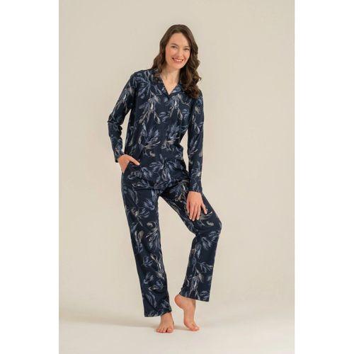 Kadın Pijama Takımı - Uzun Kol Gömlek