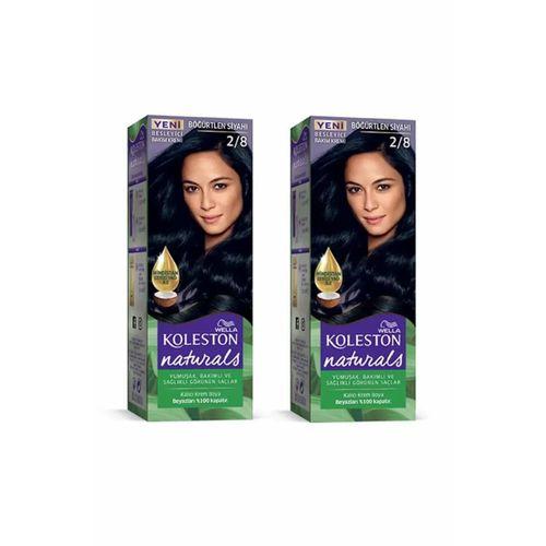 Naturals Saç Boyası Böğürtlen Siyahı 2/8 2x Paket