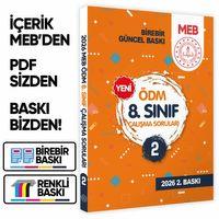 2026 LGS MEB Çalışma Soruları Ölçme Değerlendirme Merkezi ÖDM 8 Sınıf Çalışma Kitabı 2 BASKI ÜCRETİ