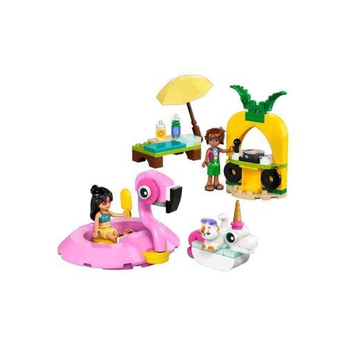 Eğitici Oyuncak 42658 Lego Friends Unicorn ve Flamingo Havuz Partisi 99 parça +5 yaş