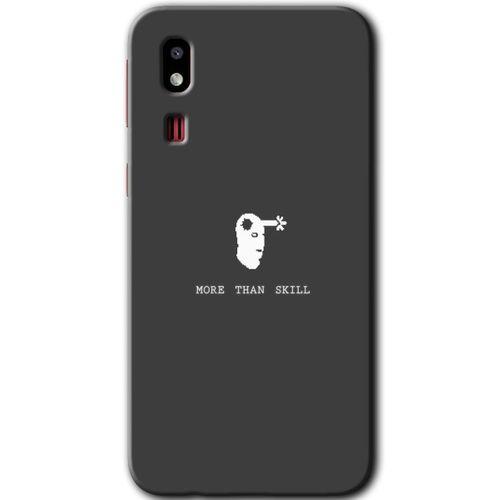 Potkal Hediye Fabrikası Samsung Galaxy A2 Core Kılıf HD Desen Baskılı Arka Kapak - Headshot